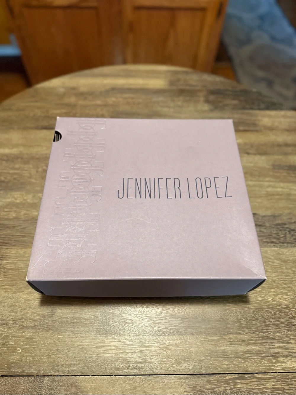 Jennifer Lopez Black Patent Statement Ankle Collar Heels Size 6.5 w/ Box